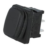 Shin Chin R13-66A8-02-BB Rocker Switches 2P SPST ON-OFF BLACK