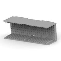AMP Connectors - TE Connectivity 646484-5 Shrouds SHROUD TYPE AB 22 COLUMN