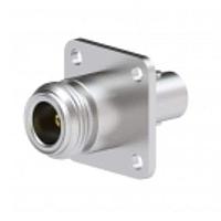 Radiall R191424000 RF Adapters - Between Series BNC FEMALE - N FEMALE SQUARE FLANGE STRAIGHT ADAPTER