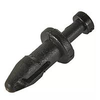Essentra Components TRM-3 Push-In Rivet Rivet,Black,.105-.130 in Hold