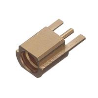 Radiall R110422100 PCB Receptacles MMCX / STRAIGHT JACK RECEPTACLE FOR PCB SMT TYPE - EDGE CARD