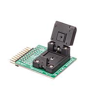 Dialog Semiconductor SLG46855V-SKT Sockets & Adapters SLG4SA14-16x20 socket adapter, 50 SLG46855V samples. For use with : - SLG4DVKADV