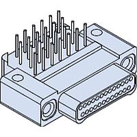 Glenair 891-008-31PA2-BRT2T Plugs nano miniature RA mount thru hole PCB connector