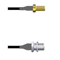 Amphenol Custom Cable Q-2V01U0003009i RF Cable Assemblies SMA-SJ/N-SJB G174 9I