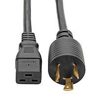 Tripp Lite P040-014 AC Power Cord w/Lock 12AWG SJT 20A 250V C19 TO L6-20P 14'