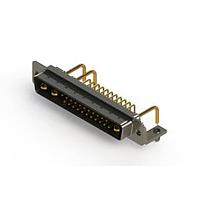 EDAC 629-25W3650-1T3 Mixed Contact D-Sub Connectors Right-angle Power Combo D-Sub Connector
