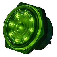 Same Sky (formerly CUI Devices) CLI-3623G-95T Piezo Buzzer Indicator buzzer, 36.5mm x 23.5mm deep, P, 12 VDC, 95dB, Through Hole, Green, Constant Audio Indicator