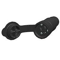 Molex 1301460198 AC Power Plugs & Receptacles 5-15R WATERTITE FEMALE - BLACK