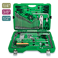 TOPTUL GCAI144R Flank Socket Wrench Set (144 pcs)