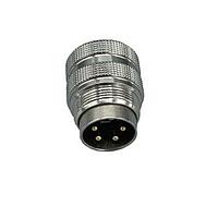 NorComp 878-004-103RLS1 Connectors Male M16 Circular Connector Cable Mount A Code 4 Pin IP67 Straight Solder Cup
