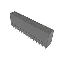 Samtec ESW-114-12-S-D Stackthrough .100" Elevated Socket Strip