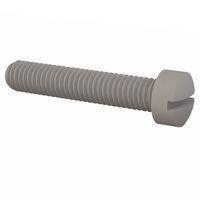 Essentra Components 011032F100PC Slotted Fillister Slotted Screw, #10-32 Thread, 1 Lg