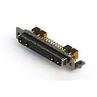 EDAC 630-21W4640-5TB Mixed Contact D-Sub Connectors Right-angle Power Combo D-Sub Connector