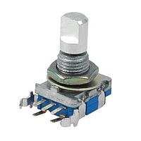 Same Sky (formerly CUI Devices) ACZ11BR1E-15FA1-20C Incremental INCR ENC, S, MECH, 20 PPR 20 DET, 5 Vdc, A/B, 2-bit, SW, 5 mm tbush 15 x 6 mm F shaft, horizontal