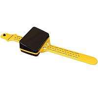 Serpac BW67SDBKCSYL Wrist Enclosure BW67 sloped wrist enclosure with yellow strap