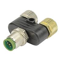 HARTING 21033219400 Y-Adapter M12 A-code 5pin T-Coupler Profibus