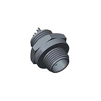 Amphenol LTW 1AD-03RMMS-SC7001 Standard Circular Connector Ceres, Mini Size, Plastic, 5A, 03 pins, Male Connector, Male Contact, Circular, Screw Thread, Solder, Receptacle, IP67