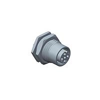 Amphenol LTW M12D-05PFFP-SF8001 Standard Circular Connector M12 Circular Metric Connector, D Code, Metal, 4A, 05 pins, Female Connector, Female Contact, Hexagonal, PG9, Screw Thread, PCB 180 , Receptacle, Front Fastened, Panel Thickness 4.5, IP68 / IP69K