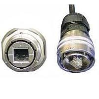 Amphenol Socapex RJF62A1ZN Circular Square flange Rcpt Female RJ45 Term