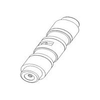 DEUTSCH - TE Connectivity CTL-20-090 Single Contact In-Line Splices JUNCTION ASSY