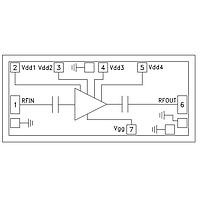 Analog Devices HMC633-SX Driver Amplifiers Driver amp, 5-17GHz