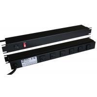 Hammond Manufacturing 1583H12A1BKXRA Power Outlet Strips 19" RACKMOUNT, SWITCH, 6' CRD
