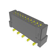 Samtec FC1-10-L1-T Board Mount 1.00 mm Flat Flexible Cable (FFC) Socket Strip