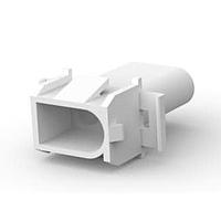 AMP Connectors - TE Connectivity 1-350345-0 Receptacle Housings 2P CAP HSG .14 NATL