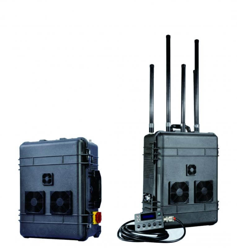 Portable security testing equipment used for CCTV installation and maintenance