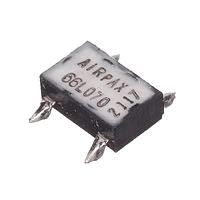 Sensata Technologies - Airpax 66L070-0516 Overmolded Automatic Reset Thermostats DIP thermostat, open on rise