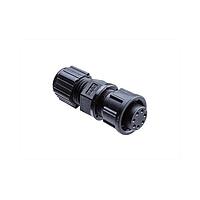 Amphenol LTW BD-04BMFA-LL6001 Standard Circular Connector Ceres, Standard Size, Plastic, 5A, 04 pins, Male Connector, Female Contact, Straight, 2 Points Lock, Solder, Field Installable, F3.5 - F6.5mm, IP66