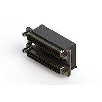 EDAC 661-037-264-009 Dual Port D-Sub Connectors Right-angle Dual Port D-Sub Connector