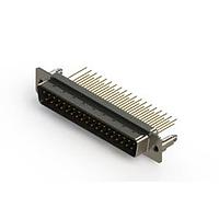 EDAC 627-M37-623-BN5 D-Sub Connectors - Standard Density Vertical Machined D-Sub Connectors