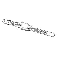 Serpac BW24ABKASNG Wrist Enclosure BW24 WRIST ENCLOSURE WITH NEON GREEN BAND