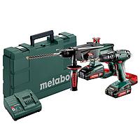 METABO COMBO SET 2.3.4 18 V Cordless machines in a set (SB18+KHA18)
