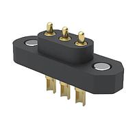 Mill-Max 878-22-003-00-011101 Headers 4mm Magnetic Spring-Loaded Pogo Conn 3 Pin UnShrouded Soldercup Wire Term