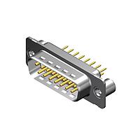 Molex / FCT 173109-0857 D-Sub Connectors - Standard Density FCT DSUB STR PC PLG 15 PN W/CLINCH