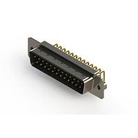 EDAC 621-M25-260-LT2 D-Sub Connectors - Standard Density Right Angle D-Sub Connector