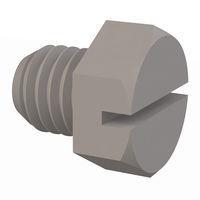 Essentra Components 3250013050 Slotted Hex Slotted Hex Screw, 1/2-13 Thread, 1/2 Lg