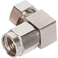 Amphenol SV Microwave SF1512-60027 Cable Connectors 2.92mm M Con R/A for .085 Cable