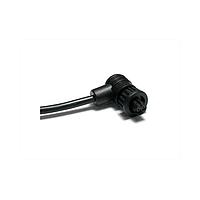 Amphenol LTW BD-06BFFM-LR6A03 Sensor Cables / Actuator Cables Ceres, Standard Size, Plastic, 5A, 06 pins, Female Connector, Female Contact, Right Angle, 2 Points Lock, Overmolded, Length 3000mm, IP66