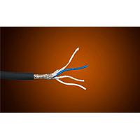 Alpha Wire 1771 RD001 Multi-Conductor Cables 23 AWG, 2 Conductor Communication Cable, Shielded, 1000 ft  - Red