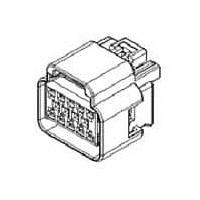 Aptiv 15332153 Connectors 10P FM BLK CONN ASSY GT 150 SERIES 15AMP
