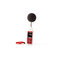 Cirrus CR162D Optimus red Class 2 Sound Level Meter (20~140 dB, Class 2, Data Logging, 1:1 Octave Bands, NR/NC Curves)