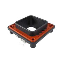 DEUTSCH - TE Connectivity DRBF-2B Accessories FLANGE, MOUNT, 60/48P, BLK, B