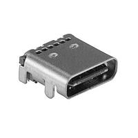 Kycon KUSBX-SMT-CS2-WTR USB Type C Connectors TOP MNT USB 3.1 C 2R WHT INSL GLD FLASH