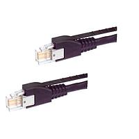 Stewart Connector RJP50075AB-A Cat 5e Cable Assembly  RJ Point Five to RJ 45  Unshielded  7.5m