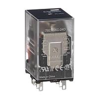 Schneider Electric Relays 792XBXC-24D Cube MINI CNRL RELAY DPDT 12A COIL: 24VDC