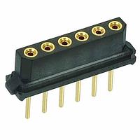 Harwin M80-7900342 Socket 3 SIL FEMALE PC TAIL 4.5MM TAIL
