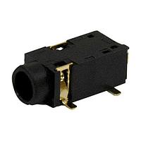 Switchcraft 35RASMT3BHSNTRX Phone Connectors 3.5mm Surface Mount Jack, Stereo, Narrow Body, Tip Closed, Ring Open